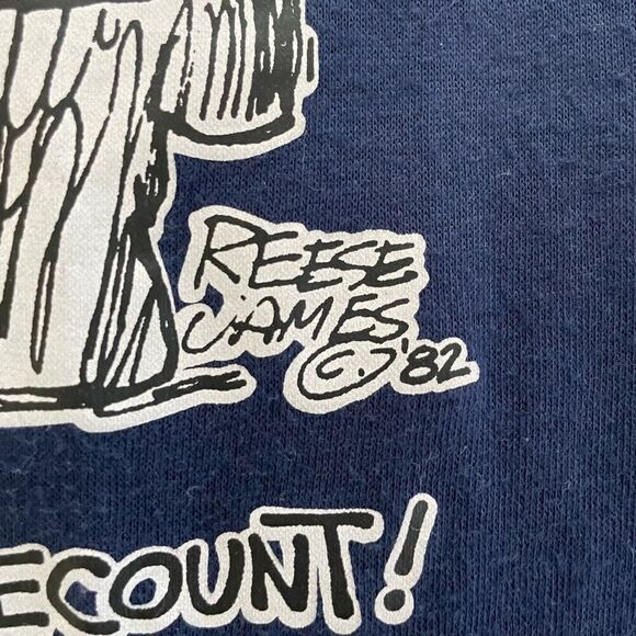 Vintage Reese James 1982 Cartoon Graphic Single Stitch Tshirt Unisex Marriage Hu - Picture 5 of 8